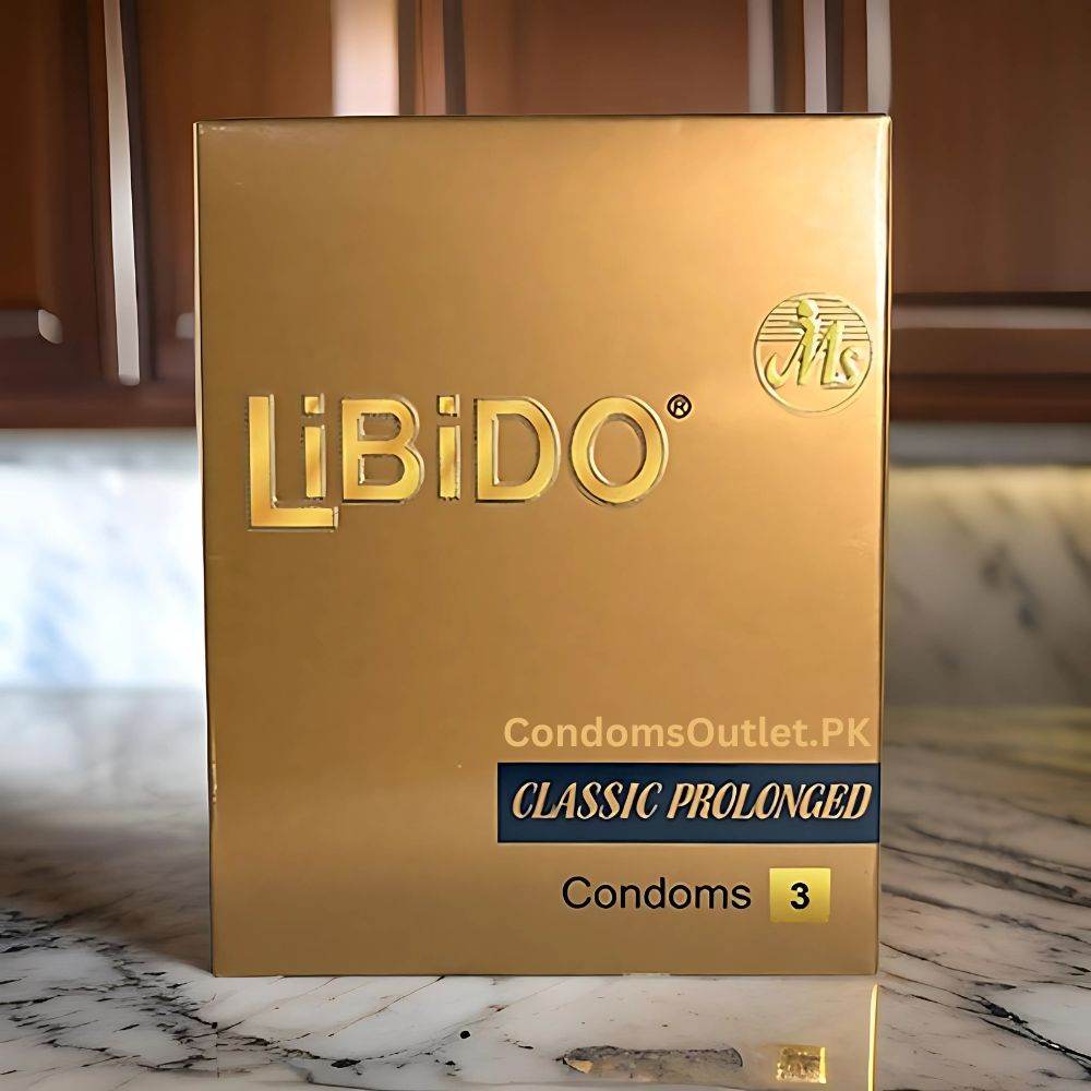 Libido Classic Prolonged Delay Condoms (3 Pack) – Maximum Timing