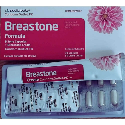 Breastone Breast Developing Formula (Capsules & Cream) – Dual Action