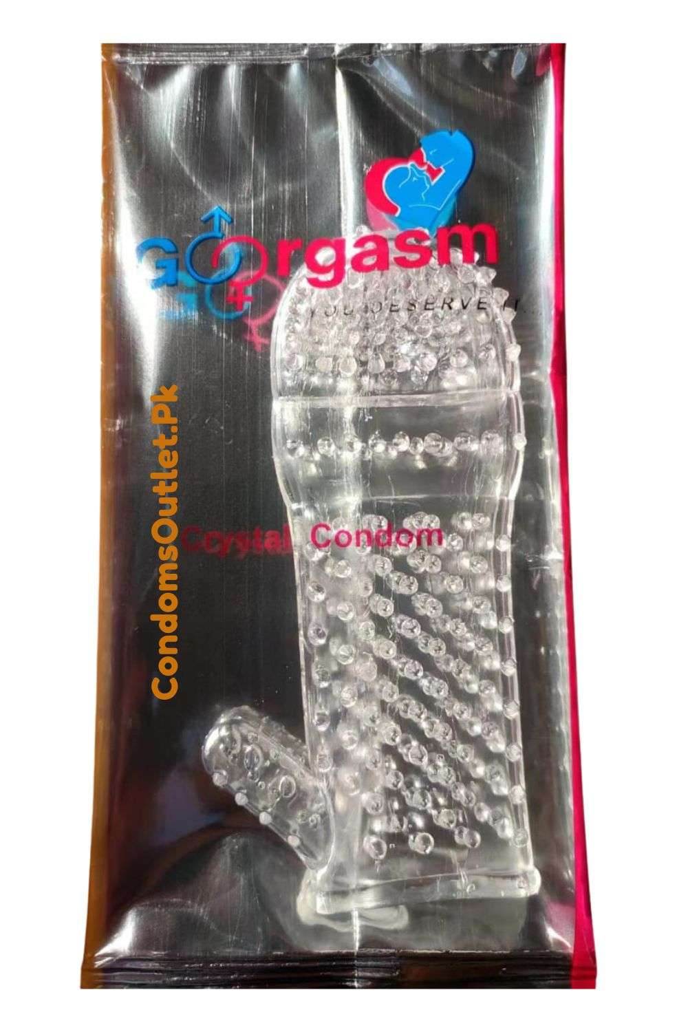 Buy Crystal Reusable Condom | Spiked & Washable | CondomsOutlet.Pk