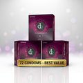 DO Extra Delay Condoms (72 Pack) – Jumbo Wholesale Bundle – Max Timing