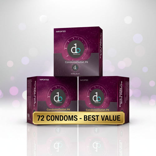DO Extra Delay Condoms (72 Pack) – Jumbo Wholesale Bundle – Max Timing