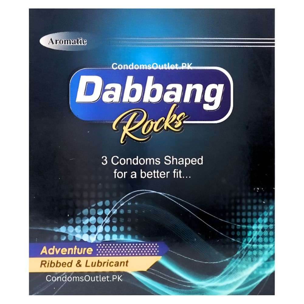 Dabbang Ribbed Condoms (3 Pack) – Intense Stimulation