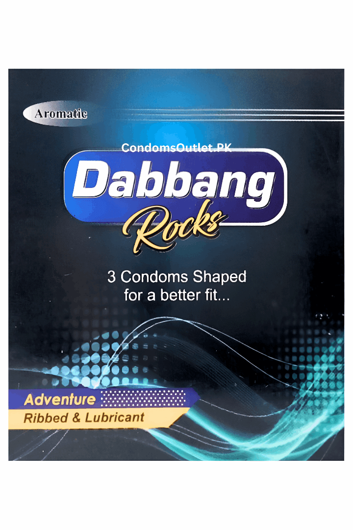 Dabbang Ribbed Condoms (3 Pack) – Intense Stimulation