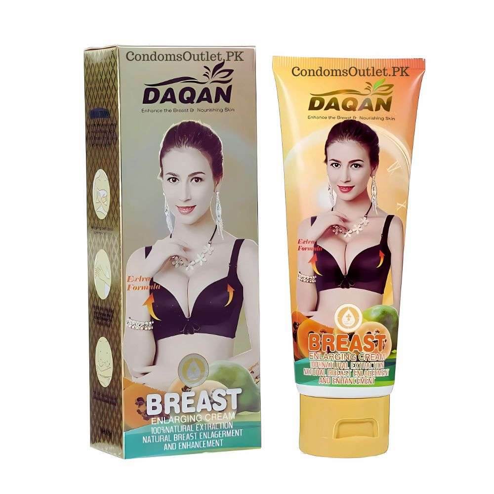 Daqan Breast Enlarging Cream 120gm - CondomsOutlet.Pk