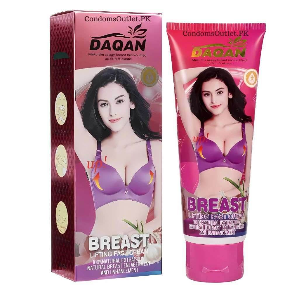 Buy Daqan Breast Lifting Cream (120gm) | Firms & Nourishes | CondomsOutlet.Pk
