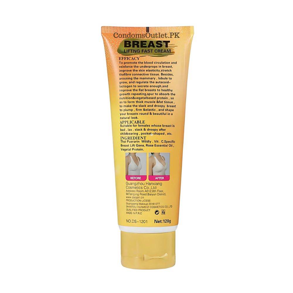 Daqan Breast Enlarging Cream 120gm - CondomsOutlet.Pk