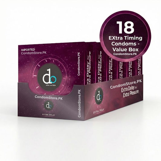 Do Extra Delay Condoms (18 Pack) - Prolong Pleasure & Timing