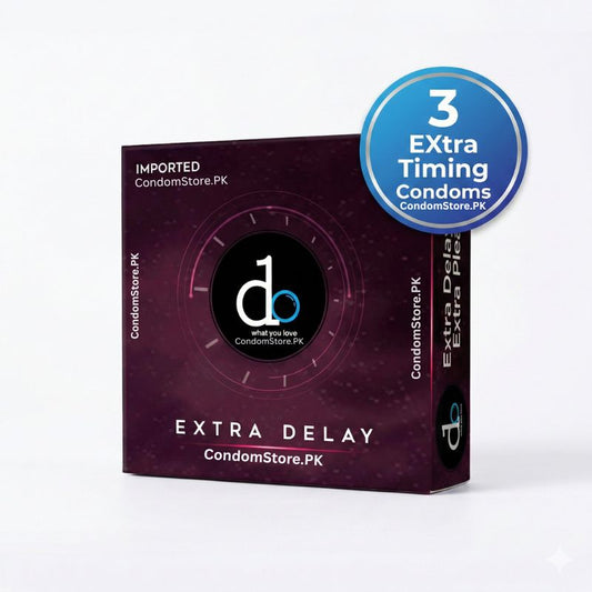 Do Extra Delay Condoms (3 Pack) - Prolong Pleasure & Timing
