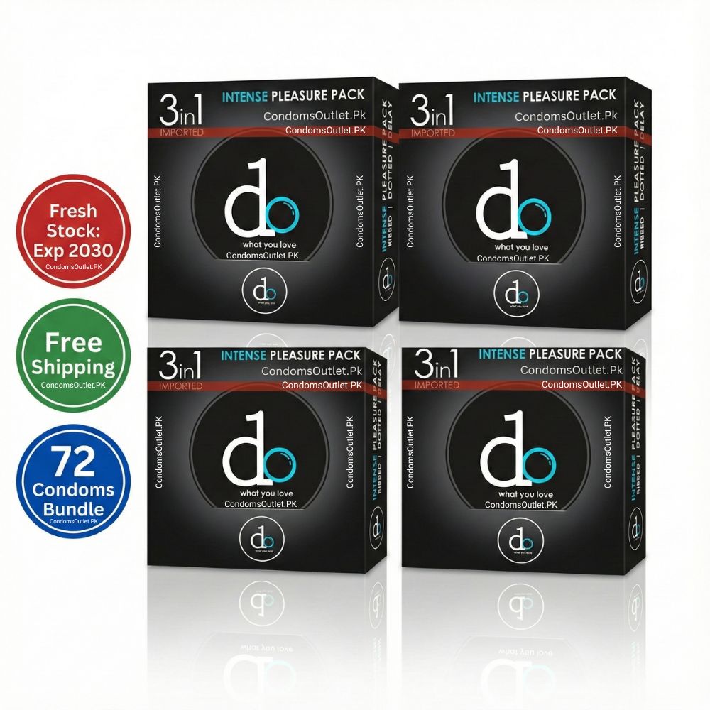 Do 3-in-1 Condoms 75 Pack Mega Wholesale Bundle