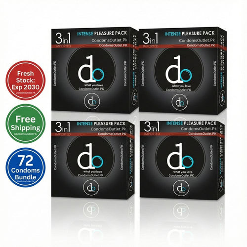 Do 3-in-1 Condoms 75 Pack Mega Wholesale Bundle