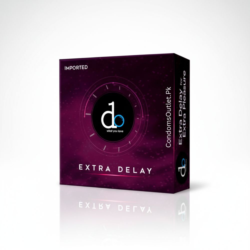 DO Extra Delay Condoms - 3 Pack - Prolonged Pleasure & Endurance