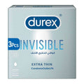 Durex Invisible Condoms (3 Pack) – Ultra Thin & Natural Feel
