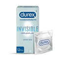Durex Invisible Condoms (12 Pack) – Ultra Thin & Sensitive