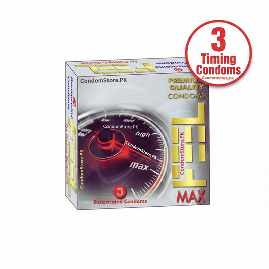 Feel Max Timing Condoms (3 Pack)