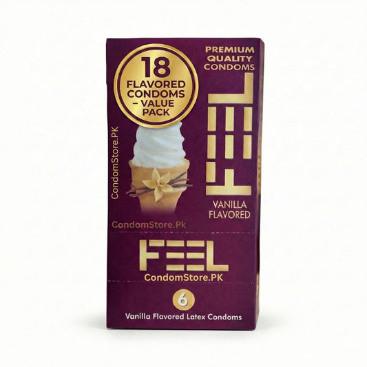 Feel Vanilla Flavored Condoms (18 Pack)
