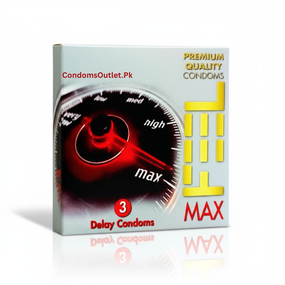 Feel Max Delay Condoms (3 Pack) – Extended Timing & Performance