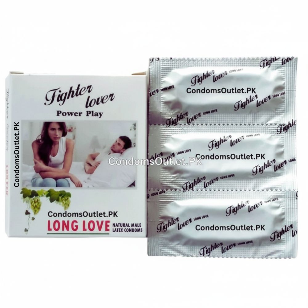 Fighter Lover Power Play Condoms (3 Pack) – High Performance