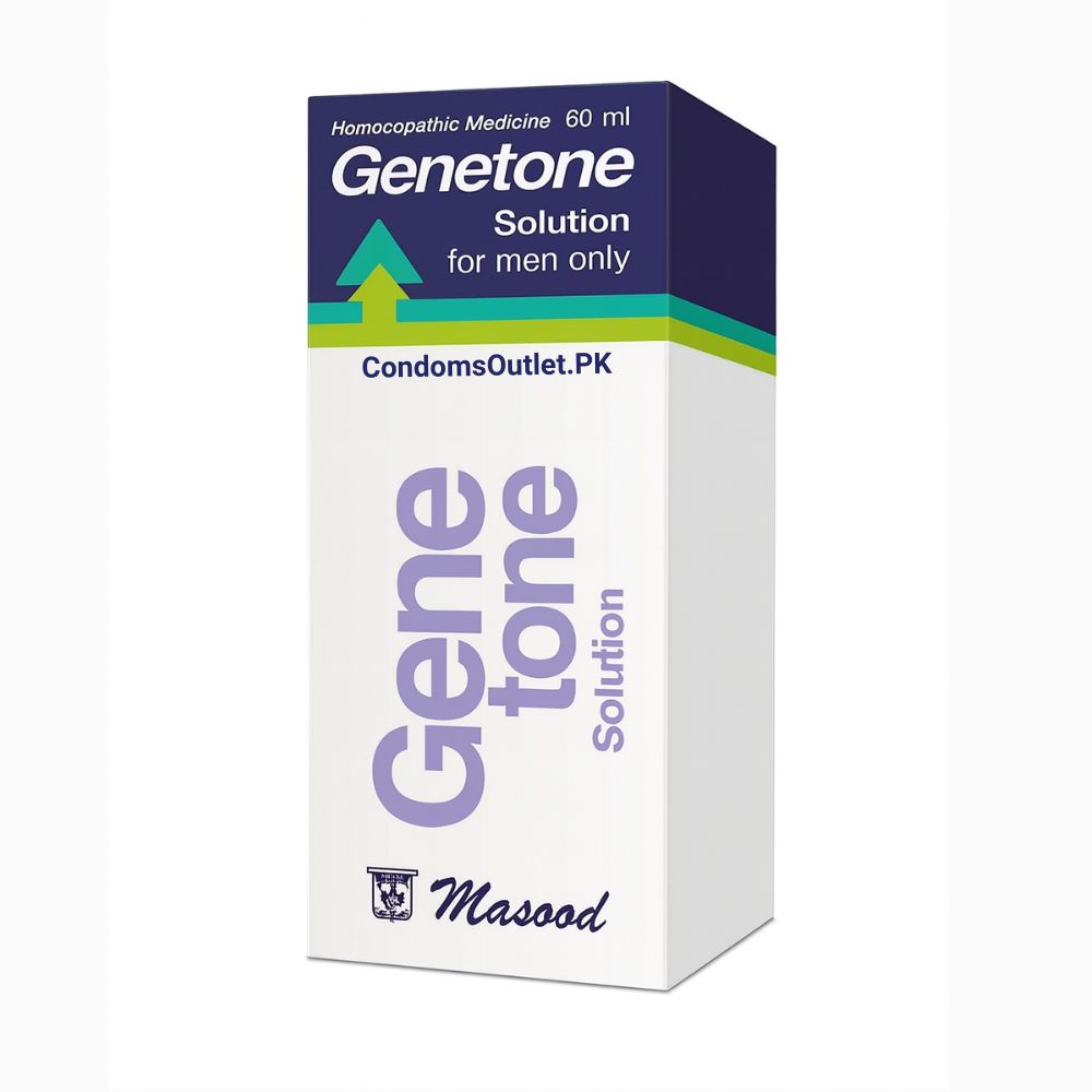Dr Masood Genetone Oil (60ml) - Homeopathic Vitality & Strength