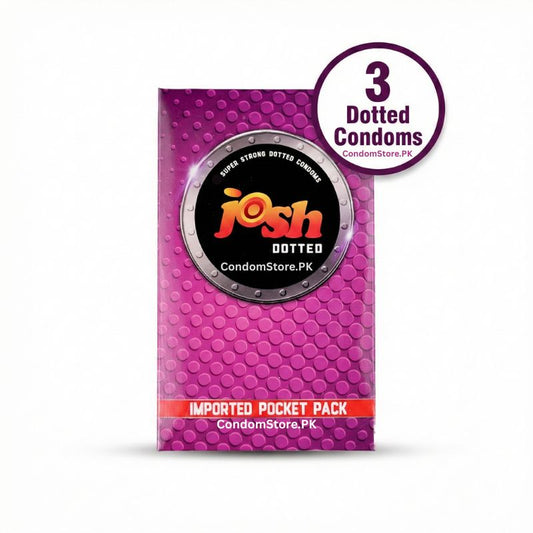 Josh Dotted Condoms (3 Pack)