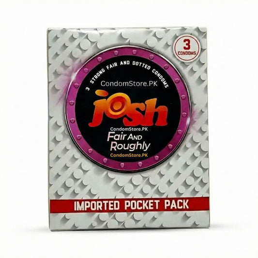 Josh Fair & Roughly Condoms (3 Pack) - Dotted & Textured