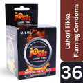 Josh Lahori Tikka Condoms - 36 Pack - Unique Warming Sensation