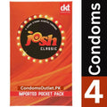 Josh Classic Condoms - 4 Pack - Imported Premium Protection