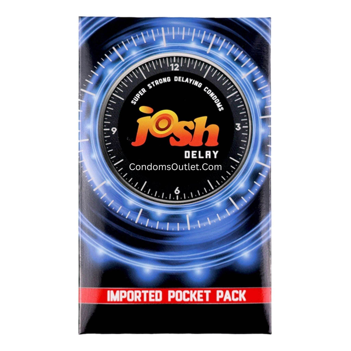 Josh Delay Condoms - 3 Pack - Long Lasting Timing & Control
