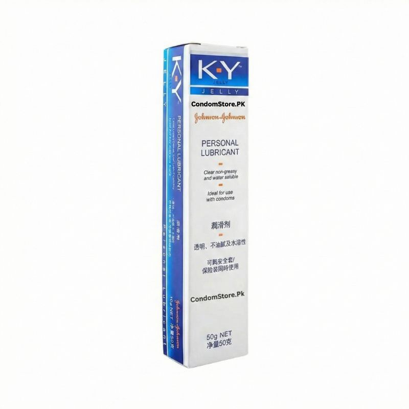 KY Jelly Personal Lubricant (50g) - Water-Based & Fragrance-Free