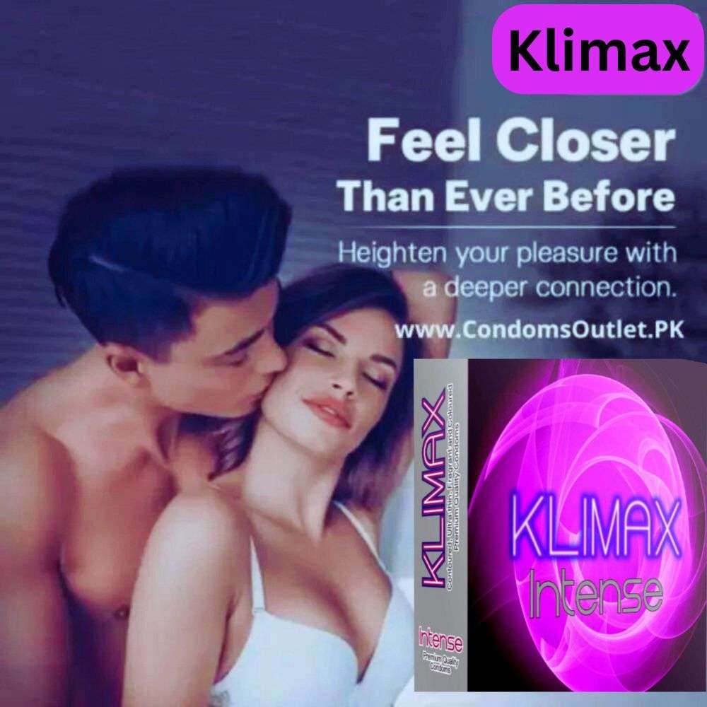 Klimax Intense Condoms - 3 Pack - Ultra Thin & Contoured Fit

