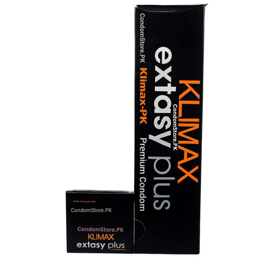 Klimax Extasy Plus Condoms (24 Pack) - Double Contoured & Ribbed