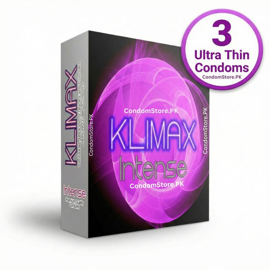 Klimax Intense Condoms (3 Pack) - Ultra Thin & Contoured