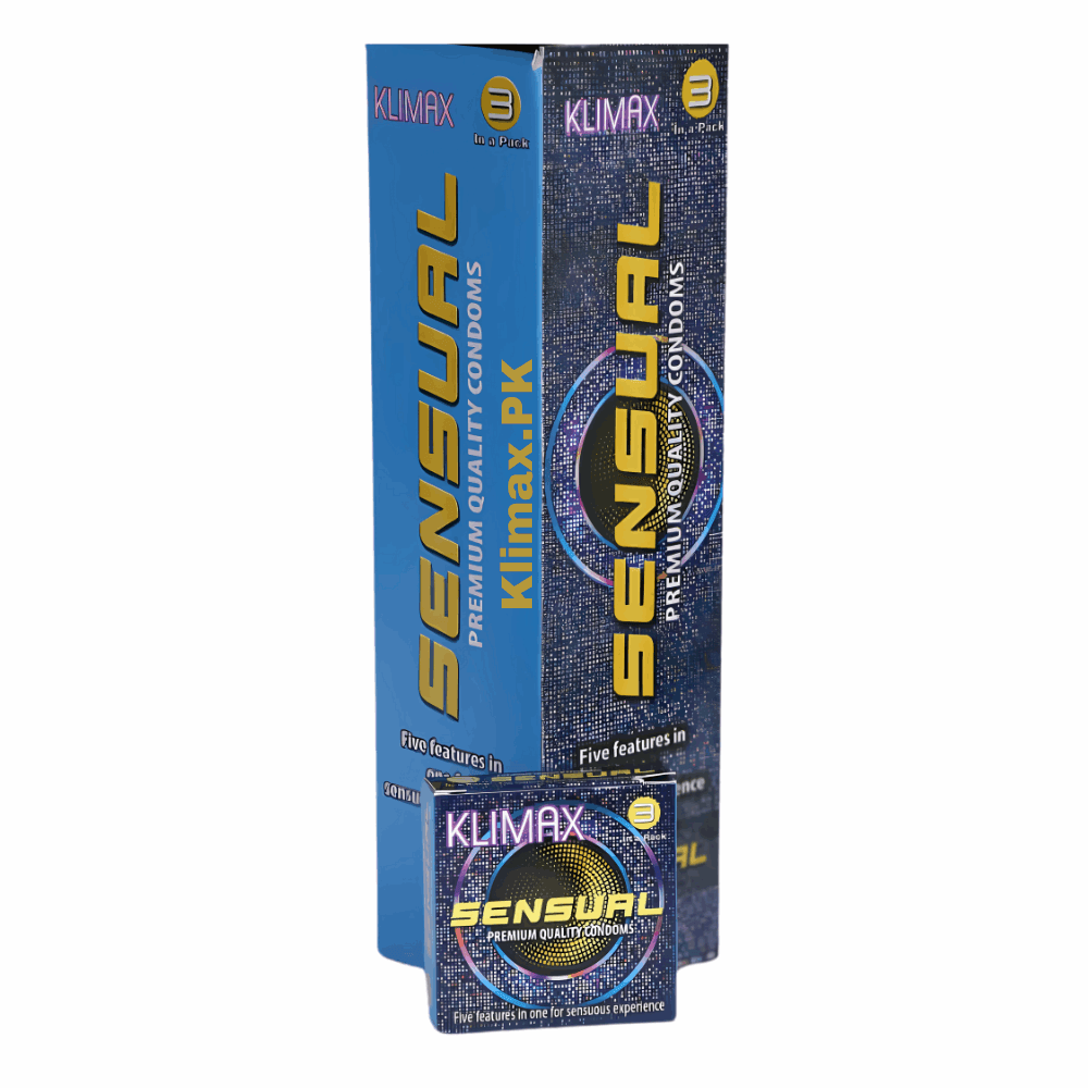 Klimax Sensual Condoms (36 Pack) – 5-in-1 Multi-Sensory Bulk