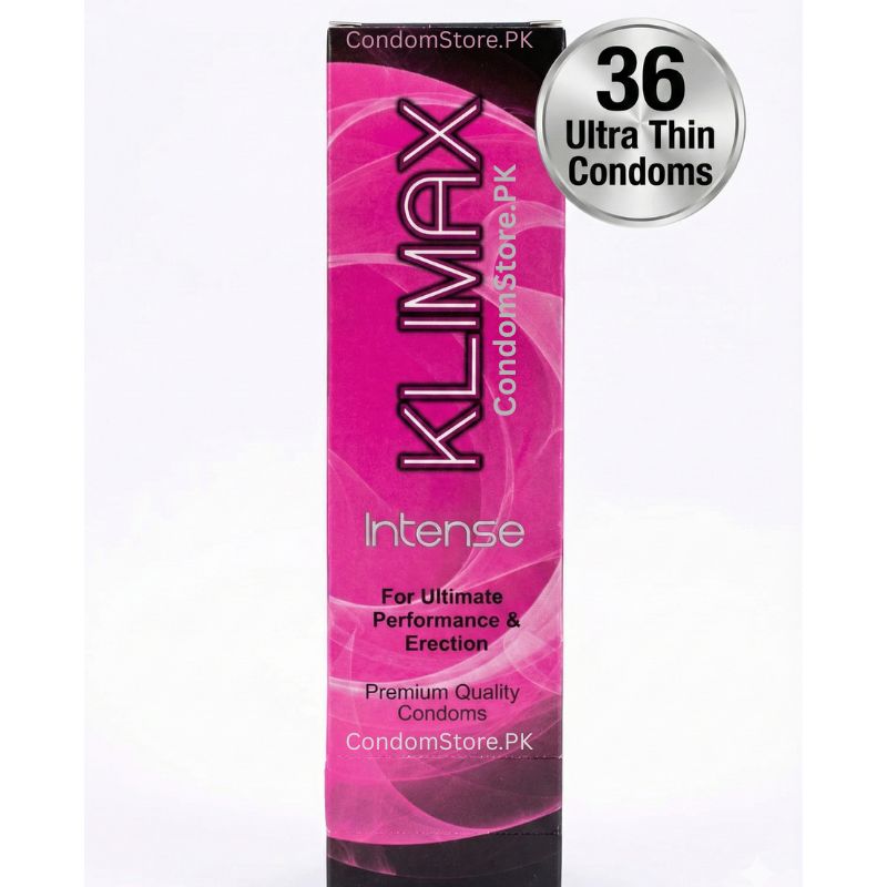 Klimax Intense Condoms (36 Pack) - Ultra Thin & Contoured