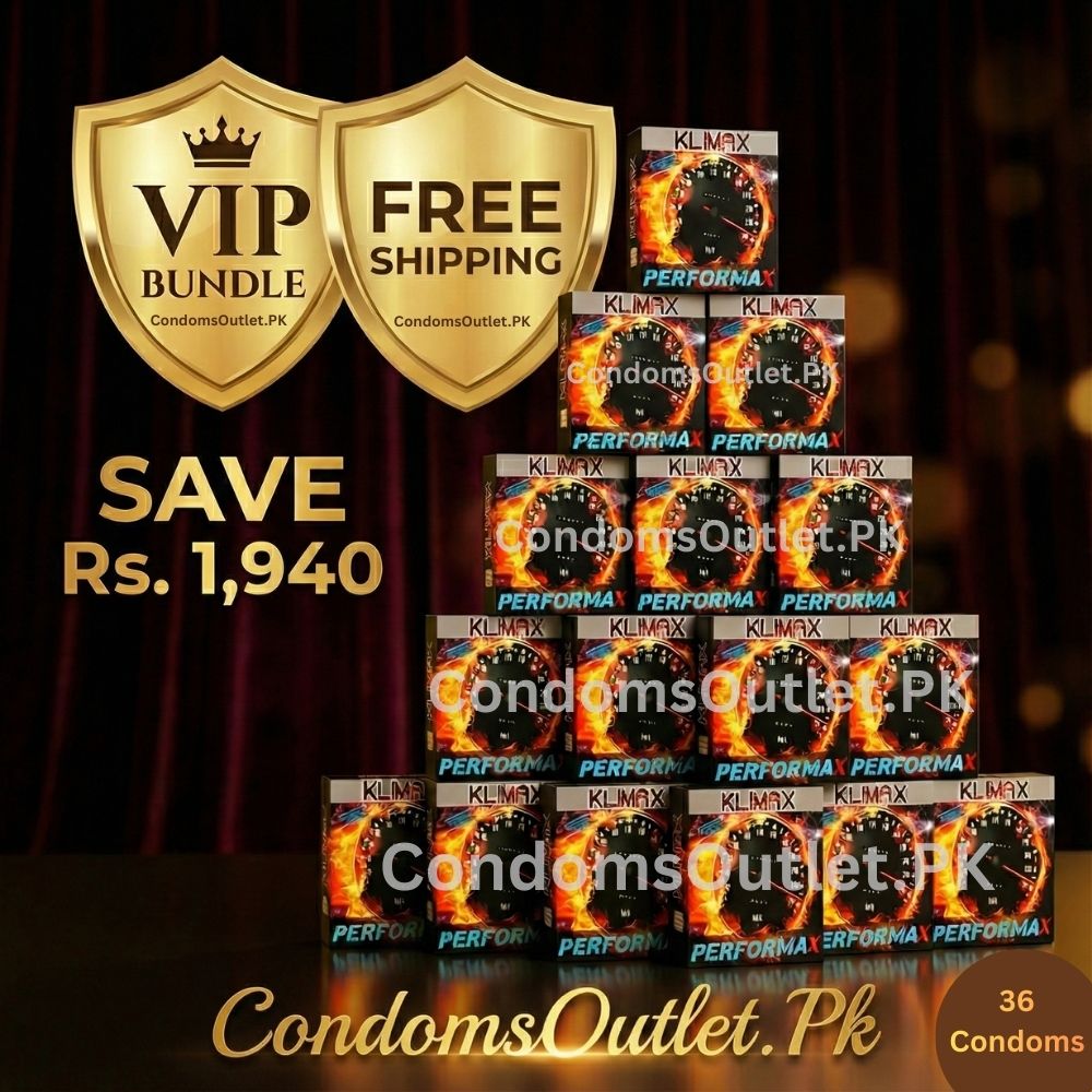 Klimax Performax Condoms 36 Pack – Super Bachat Bundle – Extra Delay & Fit