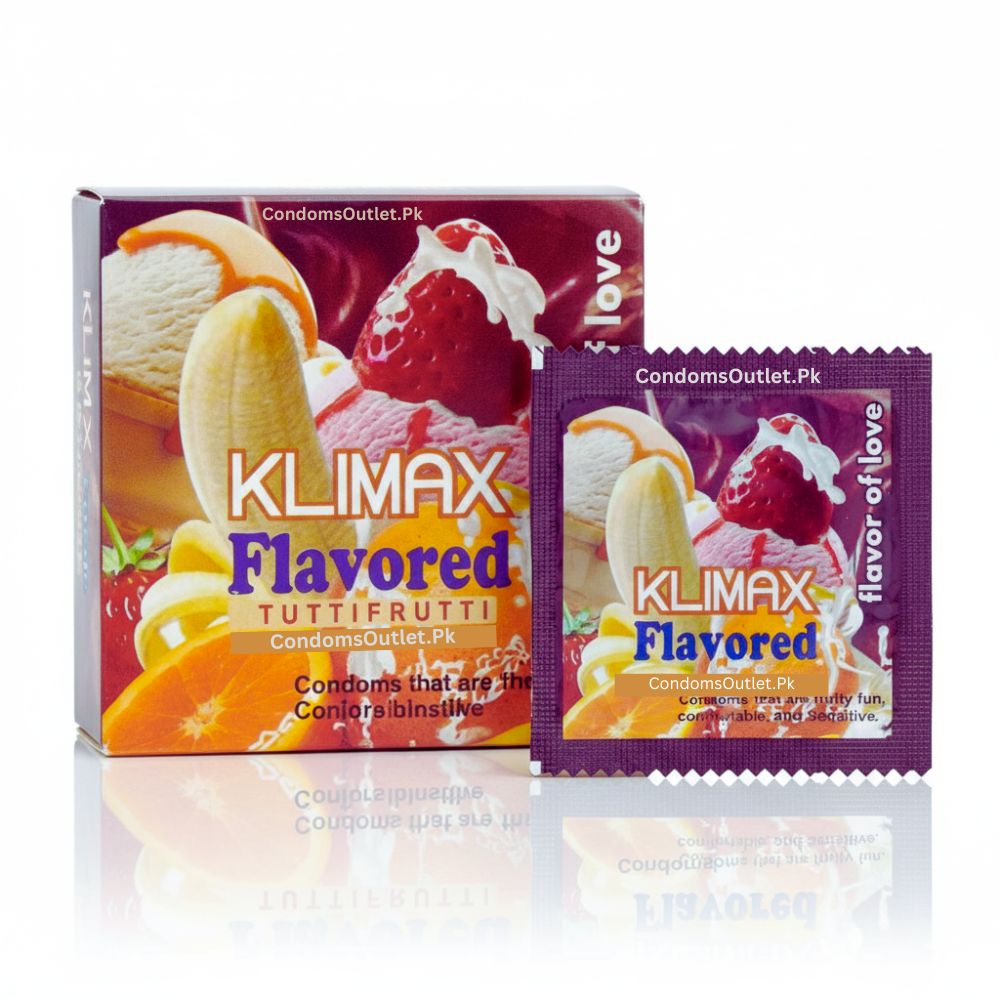 Klimax Tutti Frutti Flavored Condoms (2 Pack) – Mixed Fruit Fun