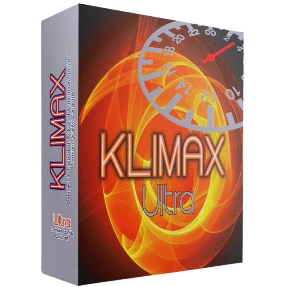 Klimax Ultra Condoms - 2 Pack - Long Lasting Delay & Soft Studs