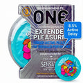 ONE Extended Pleasures (3 Pack) | Max Timing & Comfort | CondomsOutlet.pk