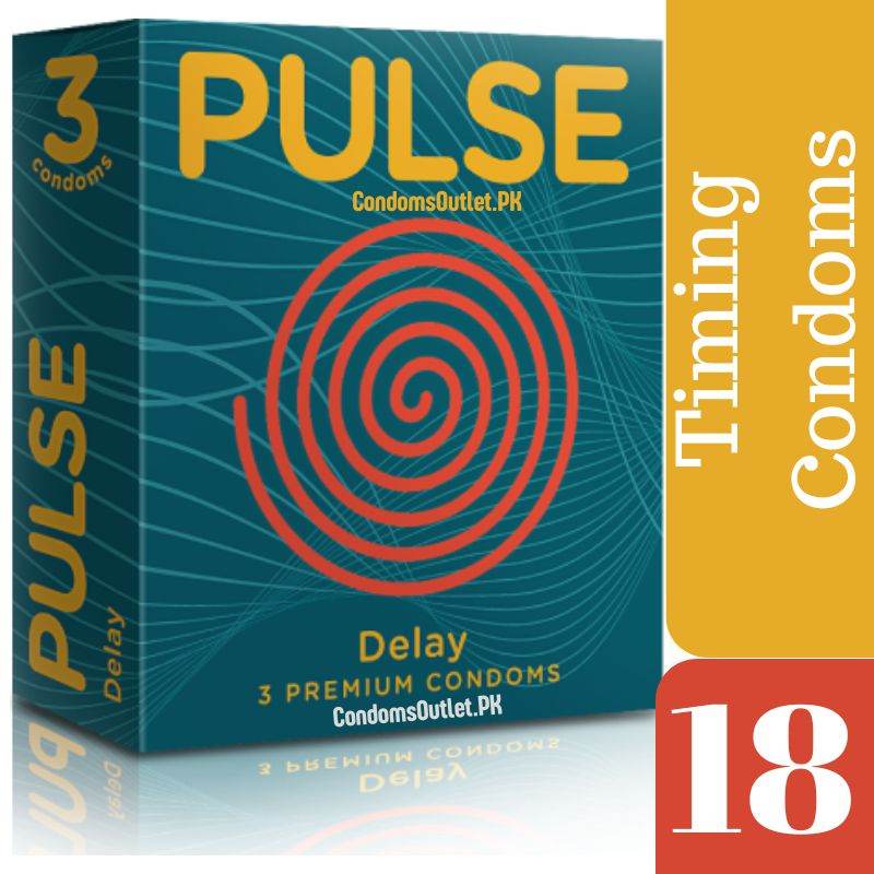 Pulse Delay Condoms (18 Pack) – Extended Timing & Performance