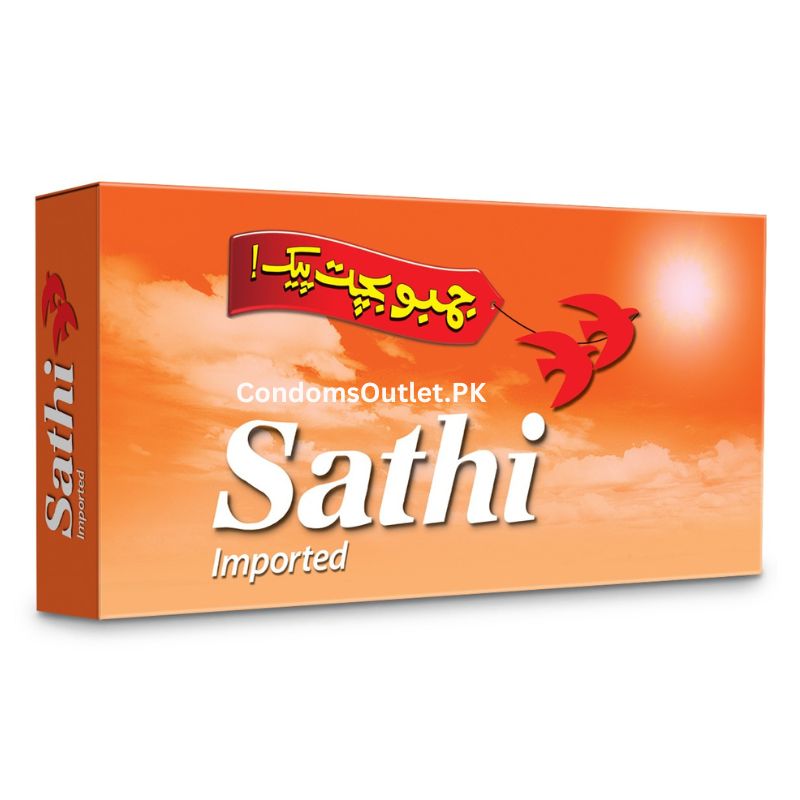Sathi Condoms (6 Pack) – Classic Lubricated – Trusted Protection