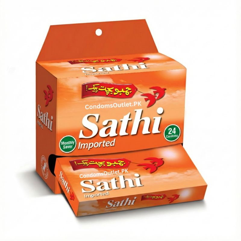 Sathi Condoms (24 Pack) – Classic Lubricated – Reliable Protection