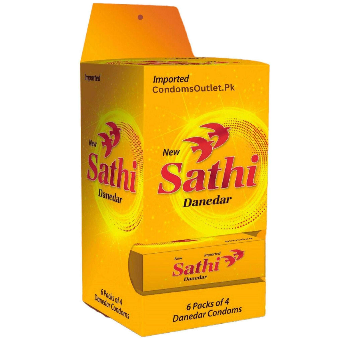 Sathi Danedar Dotted Condoms (24 Pack) – Classic Texture Bulk