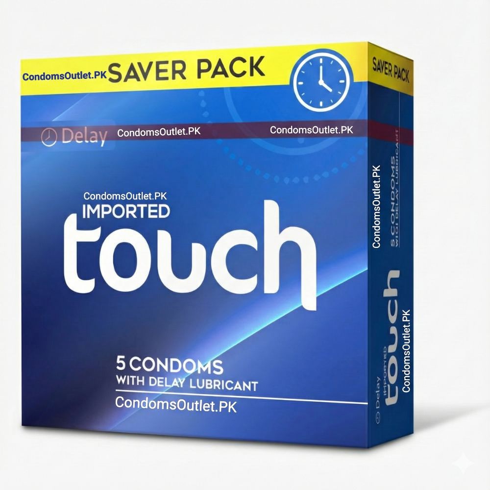 Touch Delay Condoms 5 Pack – Saver Pack – Climax Control
