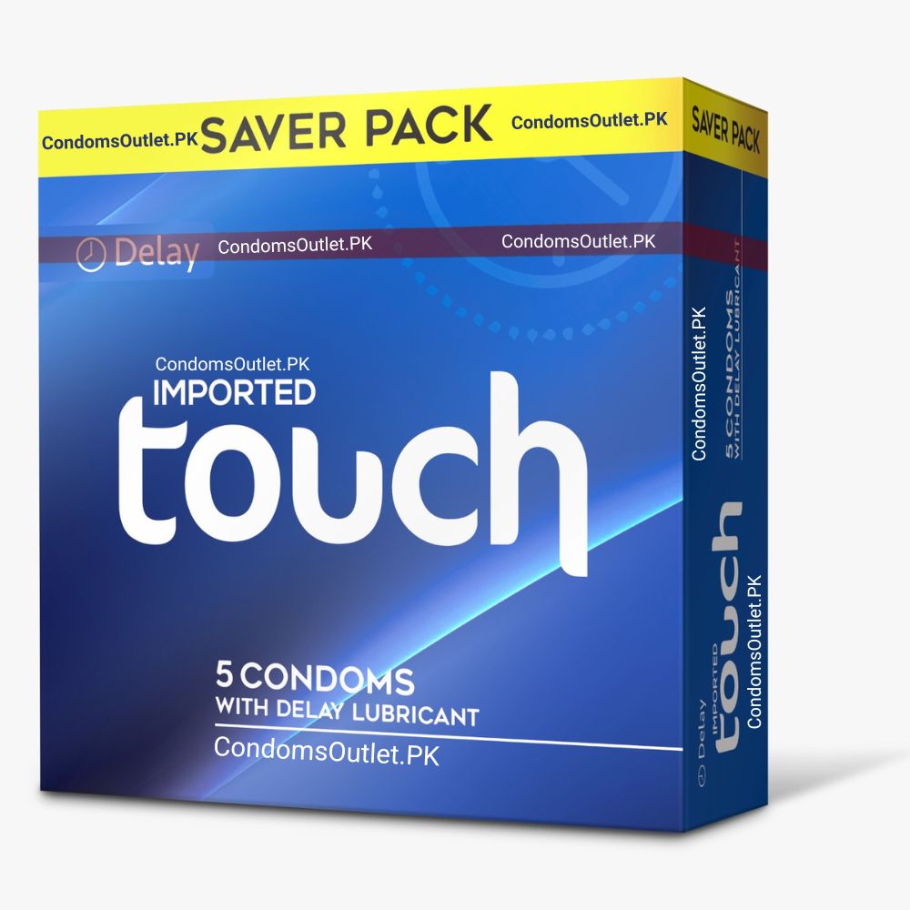 Touch Delay Condoms 5 Pack – Saver Pack – Climax Control