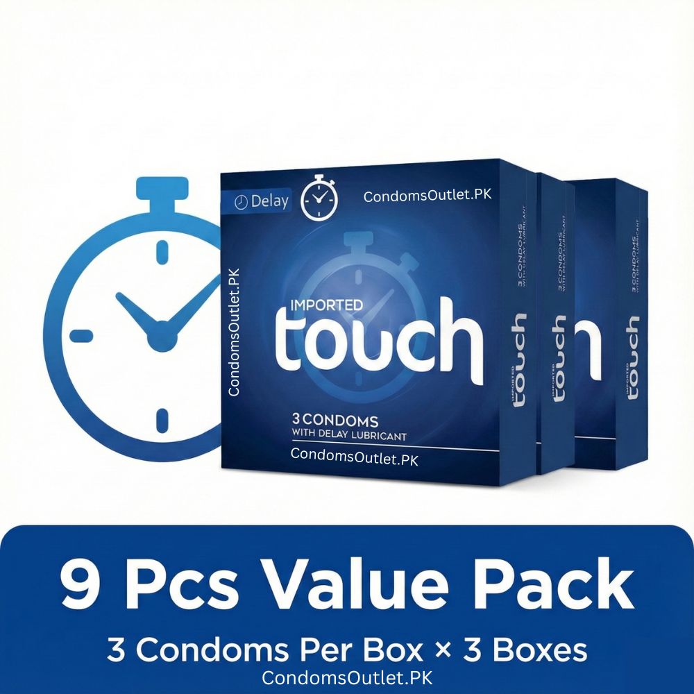 Touch Delay Condoms Pack of 10 Timing Bundle