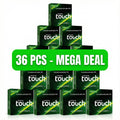Touch Dotted Condoms (36 Pack) | Super Bachat Bundle | 12 x 3s
