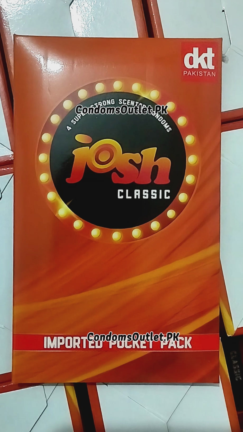 Josh Classic Condoms (28 Pack) – Bulk Saver Natural Fit
