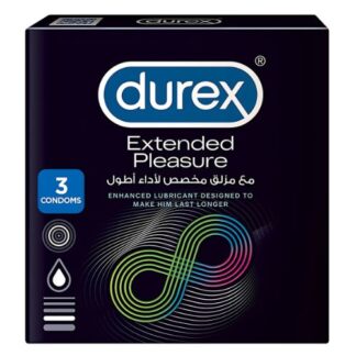 Durex Extended Pleasure Condoms 3 Pack