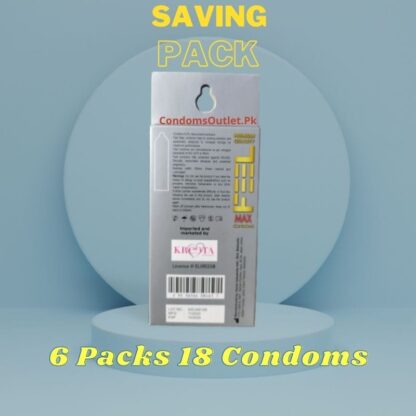 Feel Max Timing Condoms Saving Pack Back