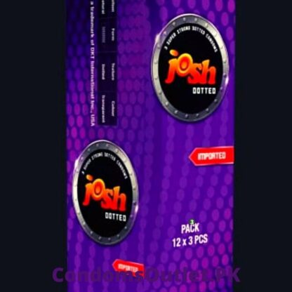 Josh Dotted Condoms Box (48 Condoms) At Wholesale Price - Image 3