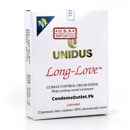 Unidus Long Love Condoms 3s - Condoms Outlet